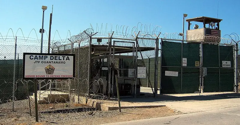 Camp Delta at Guantanamo Bay.